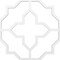 Ekena Millwork 66 56W x 66 56H x 1T Large Laird Decorative Fretwork Ceiling Panels in Architectural Grade PVC CELP67X6703LRD - alternate 10